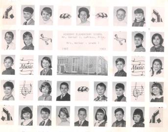 Mrs. Walker's first grade class